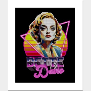 Bette Davis ugly sweater Posters and Art